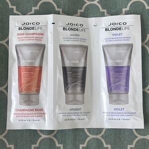 Joico Blonde Life Color Enhancing Masque Foil Trio